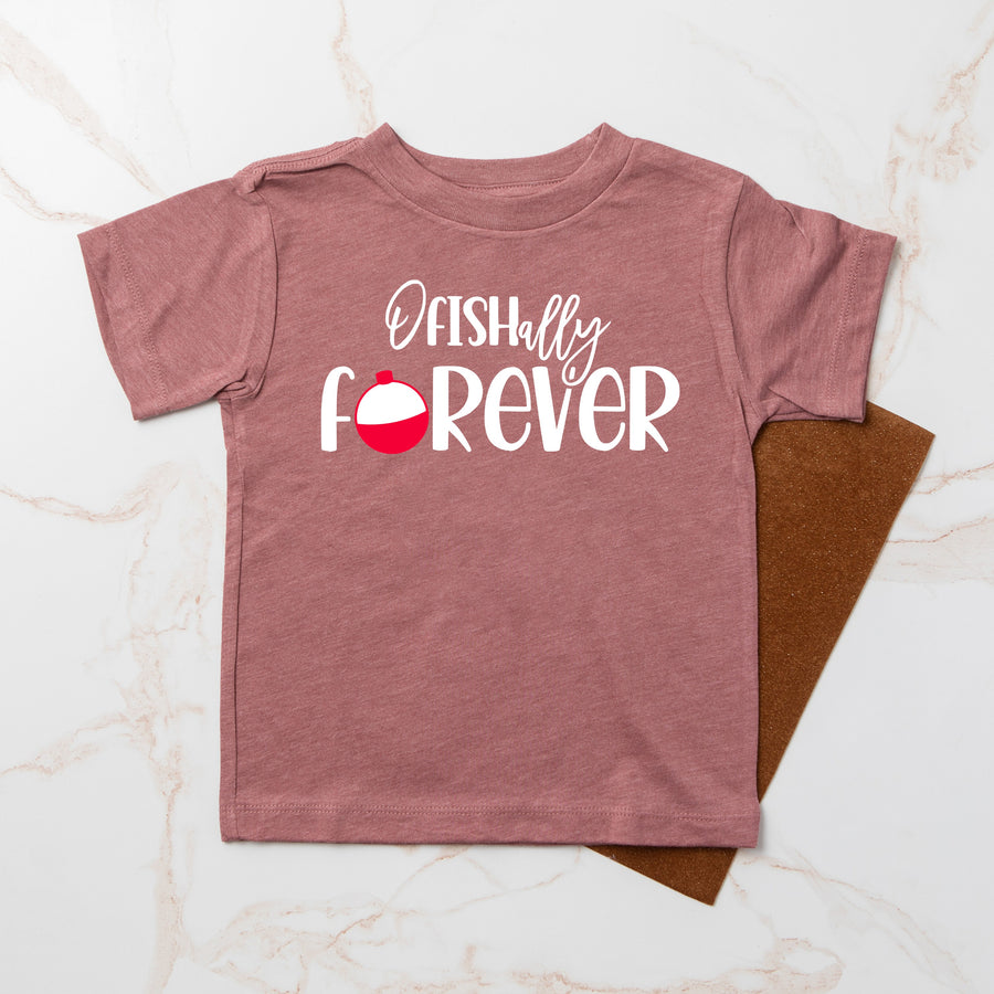 "O'fishally Forever" Adoption Bodysuit or T-shirt for infants.