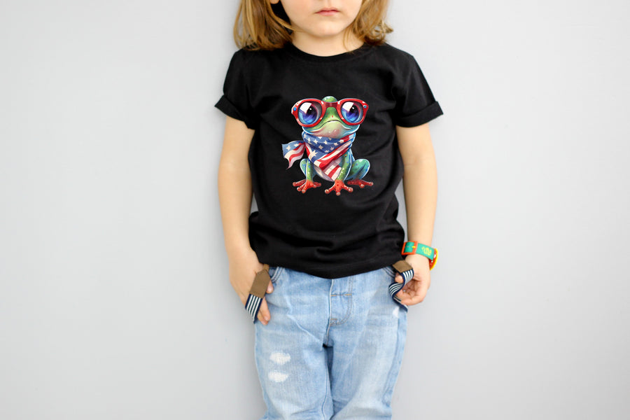 Patriotic Animals, 4th of July Kids T-shirts