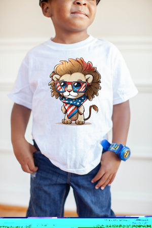 Patriotic Animals, 4th of July Kids T-shirts