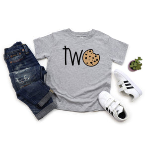 "Two Cookie" 2nd Birthday Personalized T-shirt