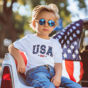 USA 1776 Traditional 4th of July Themed T-Shirt