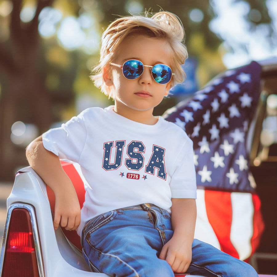 USA 1776 Traditional 4th of July Themed T-Shirt