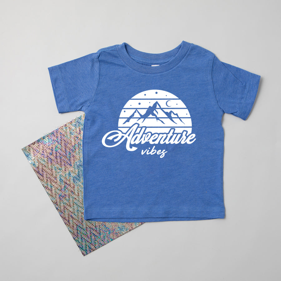 "Adventure Vibes" Kids Camping T-shirts