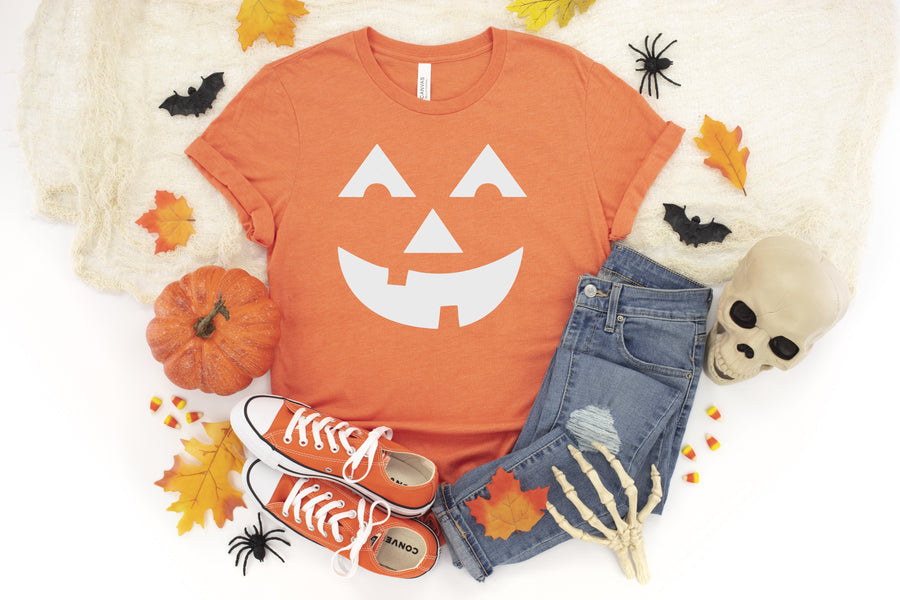 Jack-o-lantern Adult Halloween T-shirts