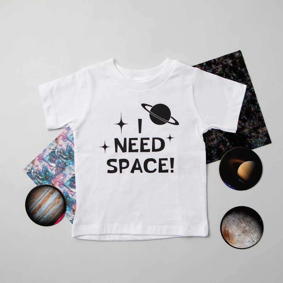 "I Need Space" Space Themed T-Shirt, Youth Medium-VIP