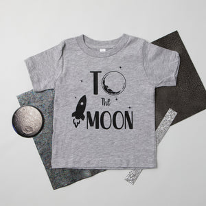 "To the Moon" Space Themed T-Shirt