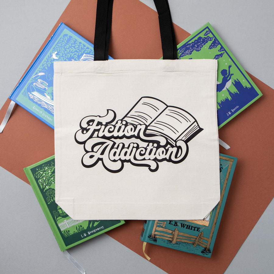 Fiction Addiction Tote Bag