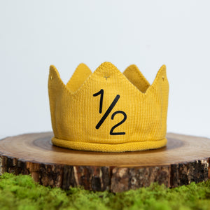 1/2 Birthday Crown