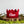Load image into Gallery viewer, Red knitted crown with One in white lettering
