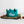 Load image into Gallery viewer, Teal knitted crown with One in white lettering

