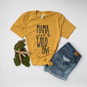 "Mama, Dad of the Wild One" Custom 1st Birthday Family Shirts
