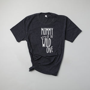 Cut Out "Mom, Dad of the wild one" 1st Birthday Family Shirts