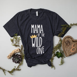 "Mama, Dad of the Wild One" Custom 1st Birthday Family Shirts