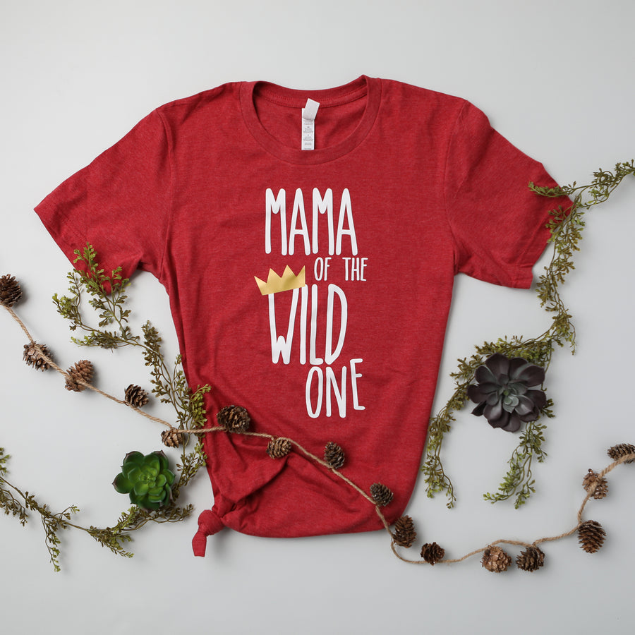 "Mama, Dad of the Wild One" Custom 1st Birthday Family Shirts