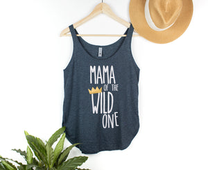 "Mom of the Wild One" Custom 1st Birthday Woman's Tank Top