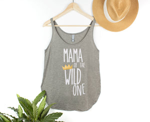 "Mom of the Wild One" Custom 1st Birthday Woman's Tank Top