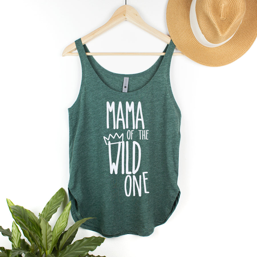 Cut Out Design Mama of the Wild One Woman's Tank Top