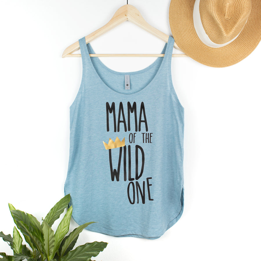 "Mom of the Wild One" Custom 1st Birthday Woman's Tank Top