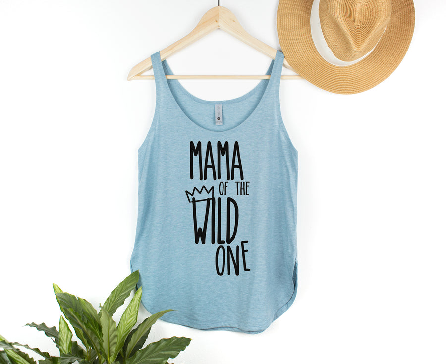 Cut Out Design Mama of the Wild One Woman's Tank Top