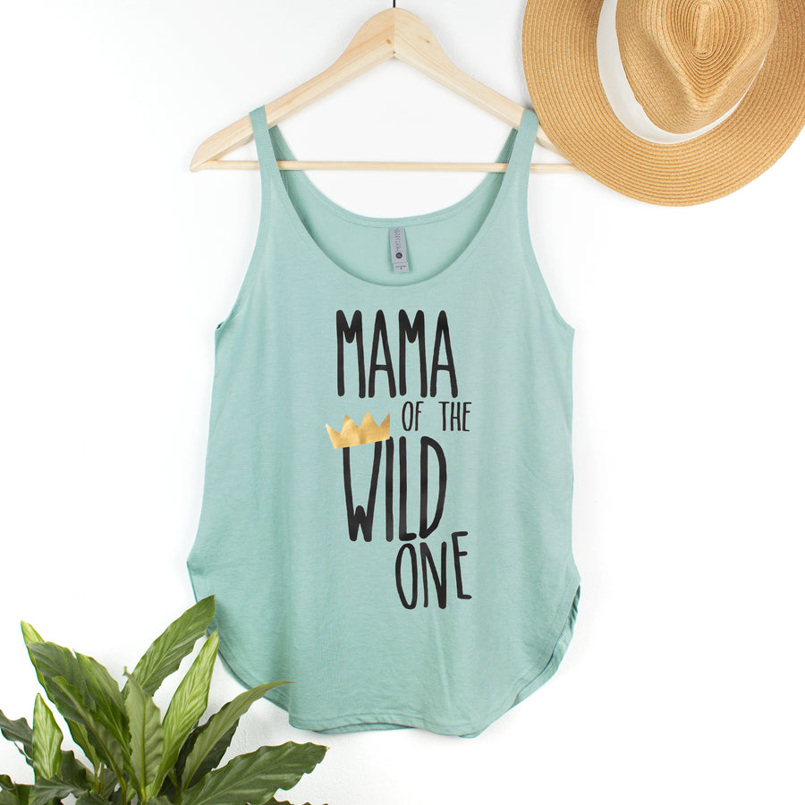 "Mom of the Wild One" Custom 1st Birthday Woman's Tank Top