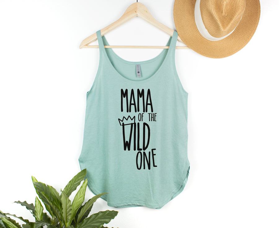 Cut Out Design Mama of the Wild One Woman's Tank Top