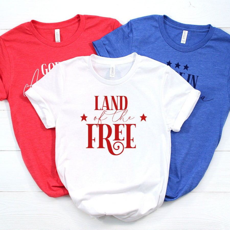 "Land Of The Free" 4th of July T-Shirt