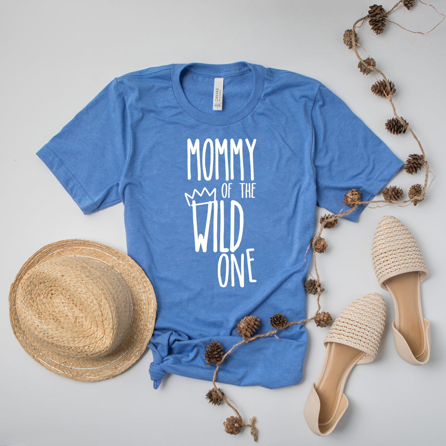 Cut Out "Mom, Dad of the wild one" 1st Birthday Family Shirts