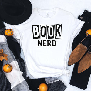 Book Nerd. Book Shirt. Spring and Pastel color. Gift for image 1 2troubleboys   Follow     Star Seller    | 60,402 sales | 5 out of 5 stars     Book Nerd. Book Shirt. Spring and Pastel color. Gift for Readers. Book Club Gift. Christmas. Back to School. Teacher Gift. Bookish.
