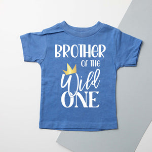 New Sibling of the Wild One. Wild Rumpus Themed Birthday. Brother. Sister. Matching. Youth. Family Matching Tees. First Birthday. Custom Tee