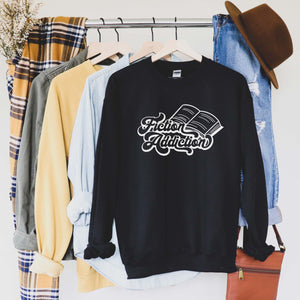"Fiction Addiction" Book Sweatshirt