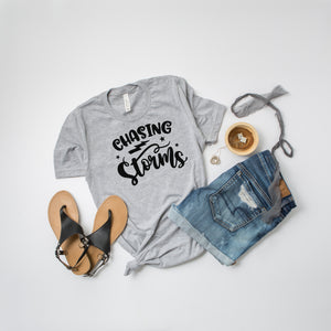"Storm Chaser & Little Tornado" Mommy & Me Matching Tees