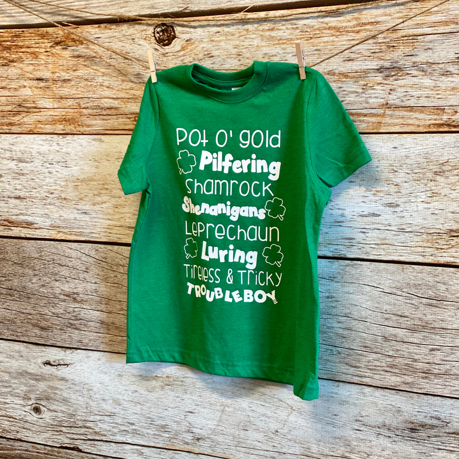 Trouble Boy St. Patrick Shirt