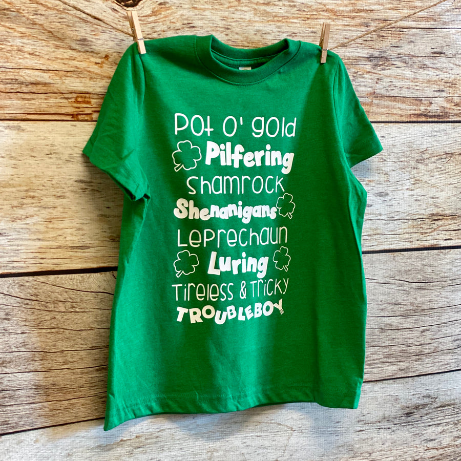 Trouble Boy St. Patrick Shirt