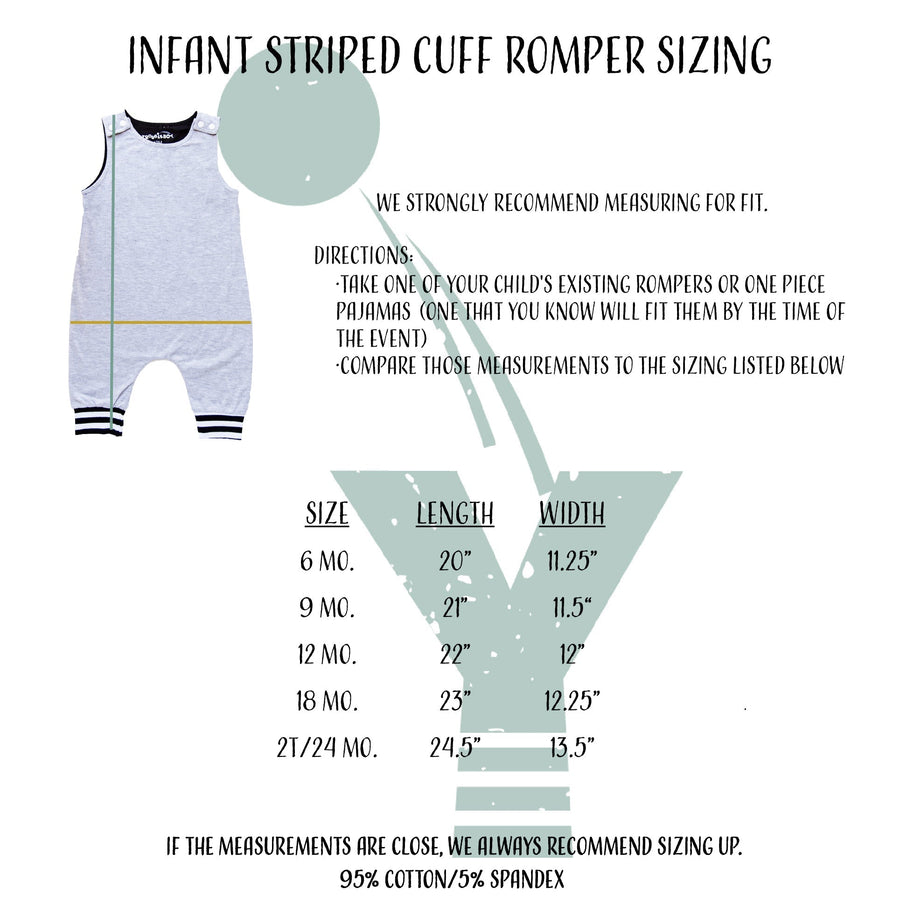 Gray "Two" Airplane Themed Birthday Romper with Striped Cuff