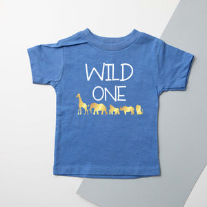 "Wild One" Jungle Themed 1st Birthday T-shirt/Bodysuit