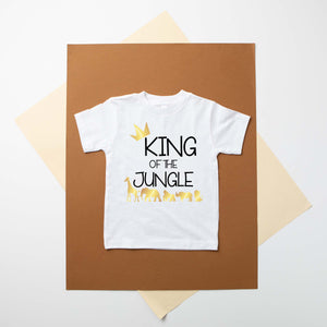 "King of the Jungle" 1st BirthdayThemed Birthday T-shirt/Bodysuit
