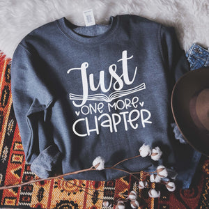 "Just One More Chapter" Book Club Sweatshirt