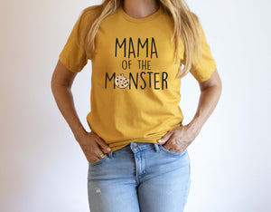 "Mom / Dad of the Monster" Cookie Birthday T-Shirt