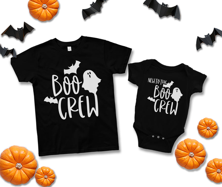 "New to the Boo Crew" Halloween Bodysuit/T-Shirt