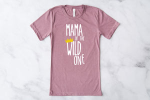 "Mama, Dad of the Wild One" Custom 1st Birthday Family Shirts