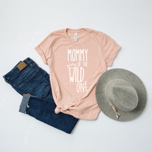 Cut Out "Mom, Dad of the wild one" 1st Birthday Family Shirts