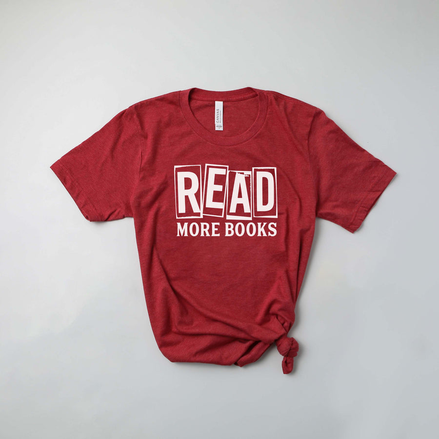 "Read More Books" Book Lover's T-Shirt