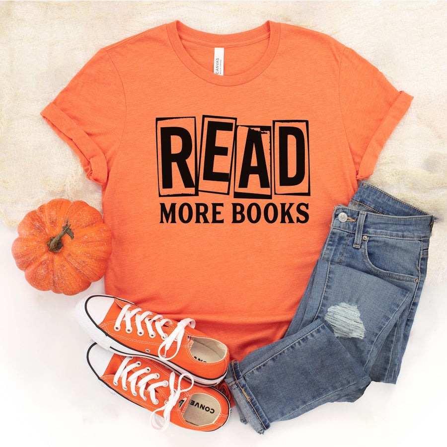 "Read More Books" Book Lover's T-Shirt