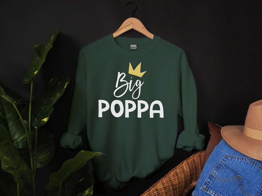 "Sicker Than Your Average Mama.  Big Papa. Holla @ Your Aunt"  Hip Hop Themed Custom Parent Sweatshirt
