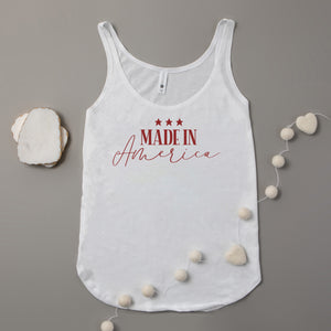 4th of July Tank Top. Independence Day Shirts. American Graphic Tee. Matching Family Outfits. USA Shirt. Fourth of July. For Women.