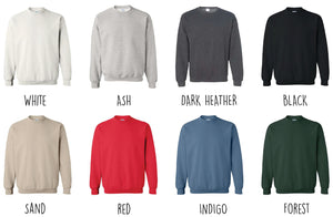 "Adventures" Camping Sweatshirt
