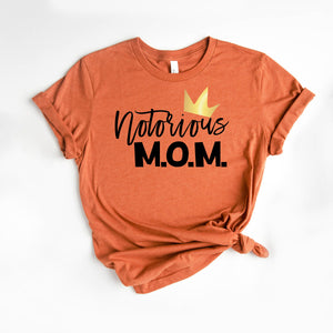 "Notorious M.O.M." 1st Birthday Custom Parent T-shirt