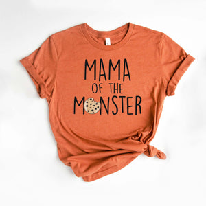 "Mom / Dad of the Monster" Cookie Birthday T-Shirt