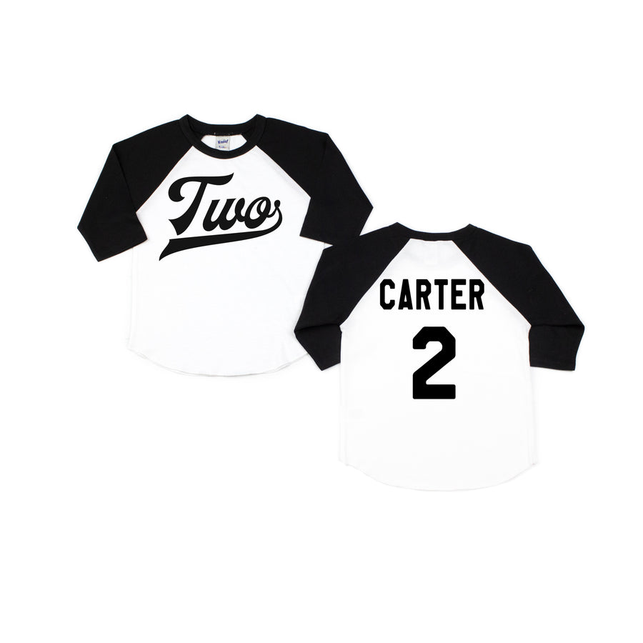 Two Baseball Raglan