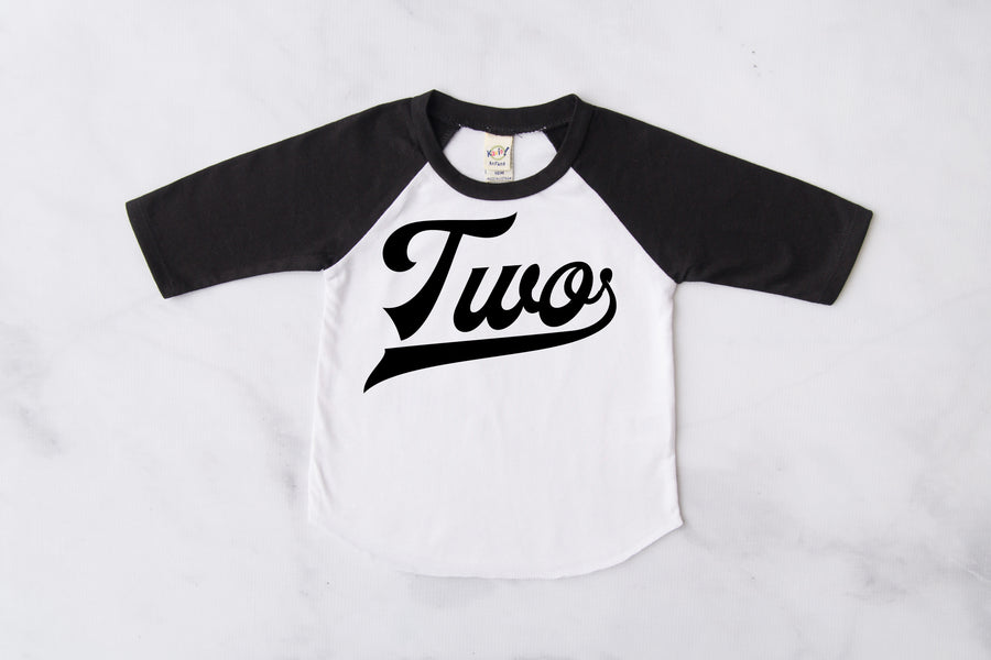 Two Baseball Raglan